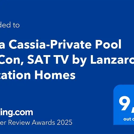 Cassia-private Pool Aircon, Sat Tv By Lanzarote Holiday home Playa Blanca (Lanzarote)
