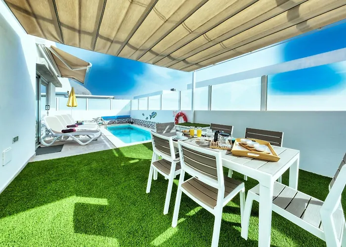 Cassia - Private Pool, Foosball, Bbq, Air-con And Sat Tv By Lanzarote